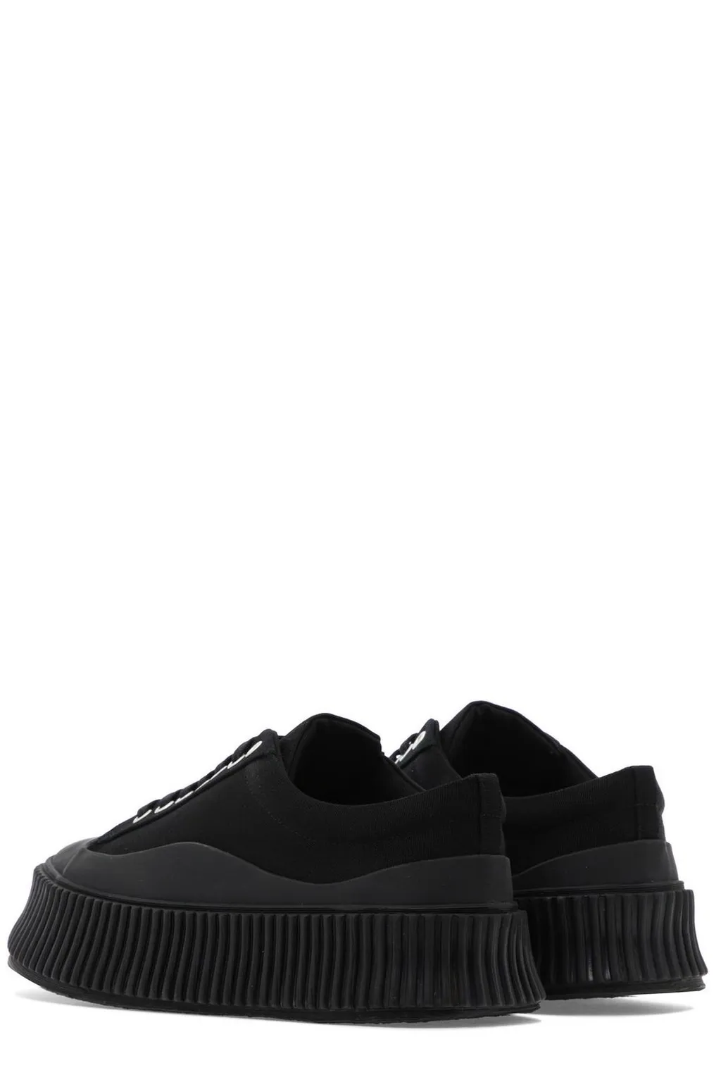 Jil Sander Round-Toe Low-Top Sneakers
