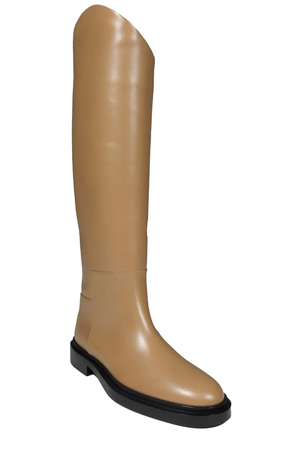 Jil Sander Almond-Toe Knee-Length Boots