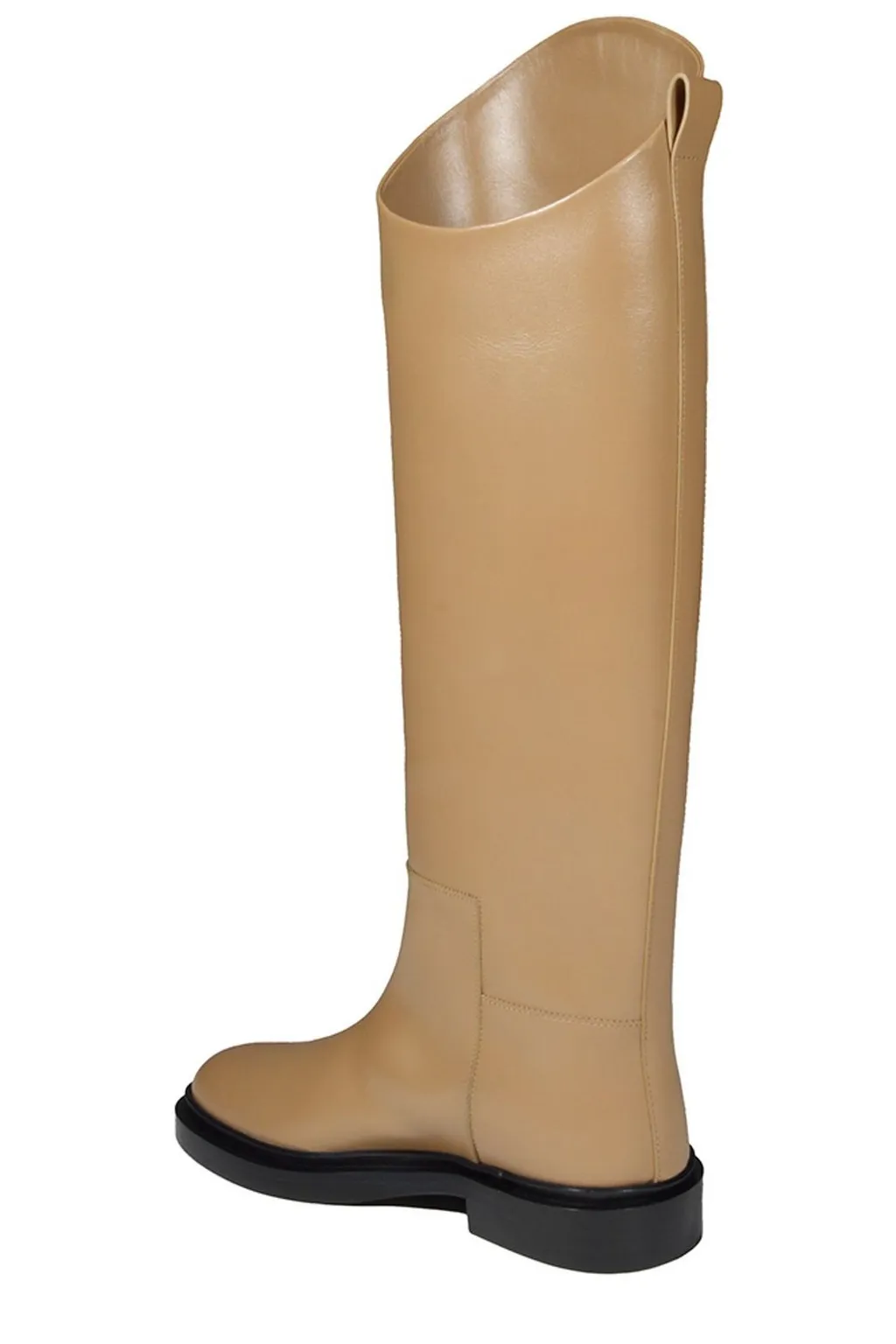 Jil Sander Almond-Toe Knee-Length Boots
