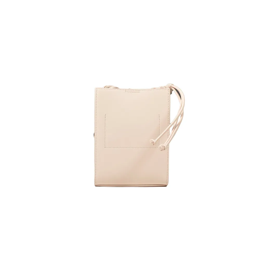 Jil Sander Tangle Rings Logo-Printed Crossbody Bag