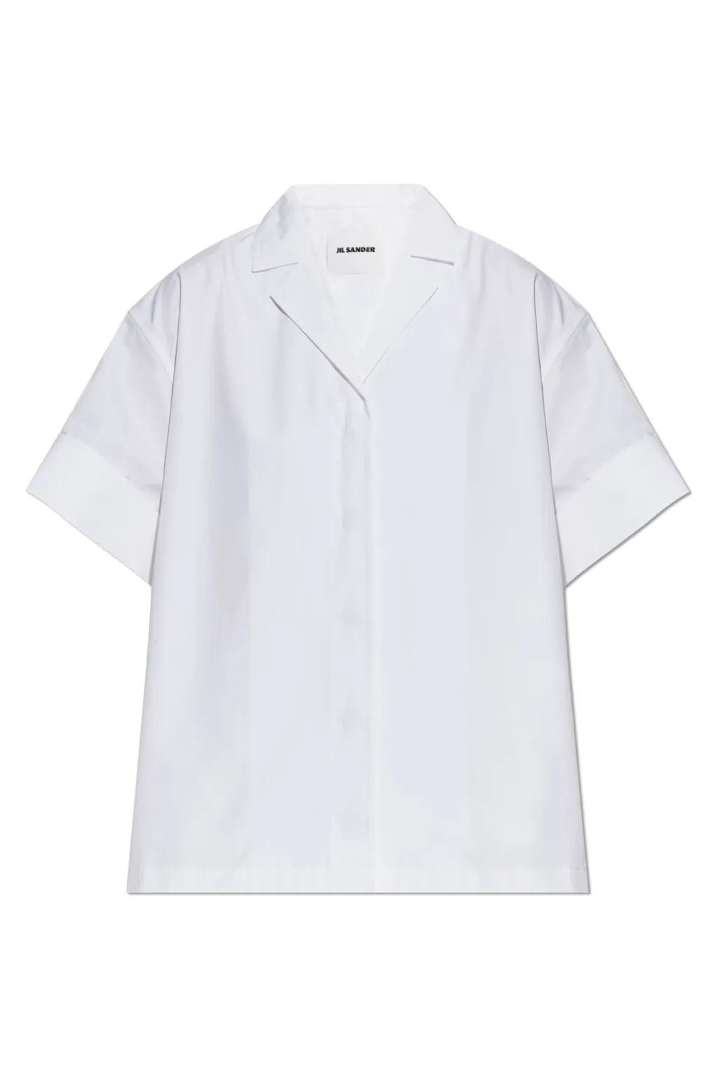 Jil Sander Short-Sleeved Poplin Shirt