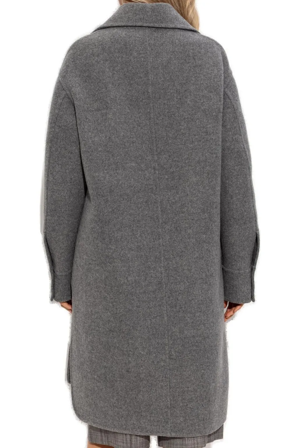 Jil Sander Single-Breasted Oversized Coat