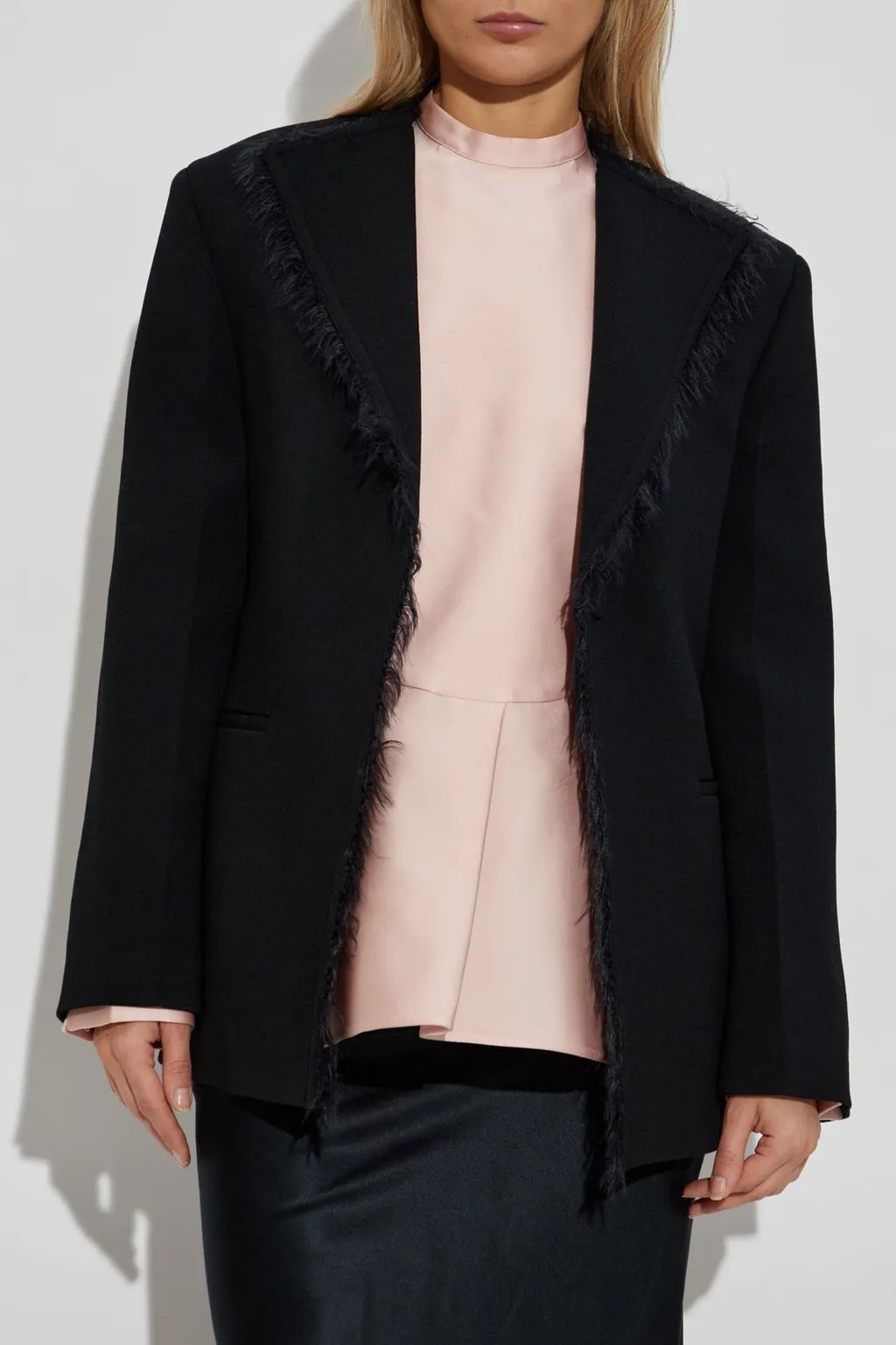 Jil Sander Frayed Edge Blazer