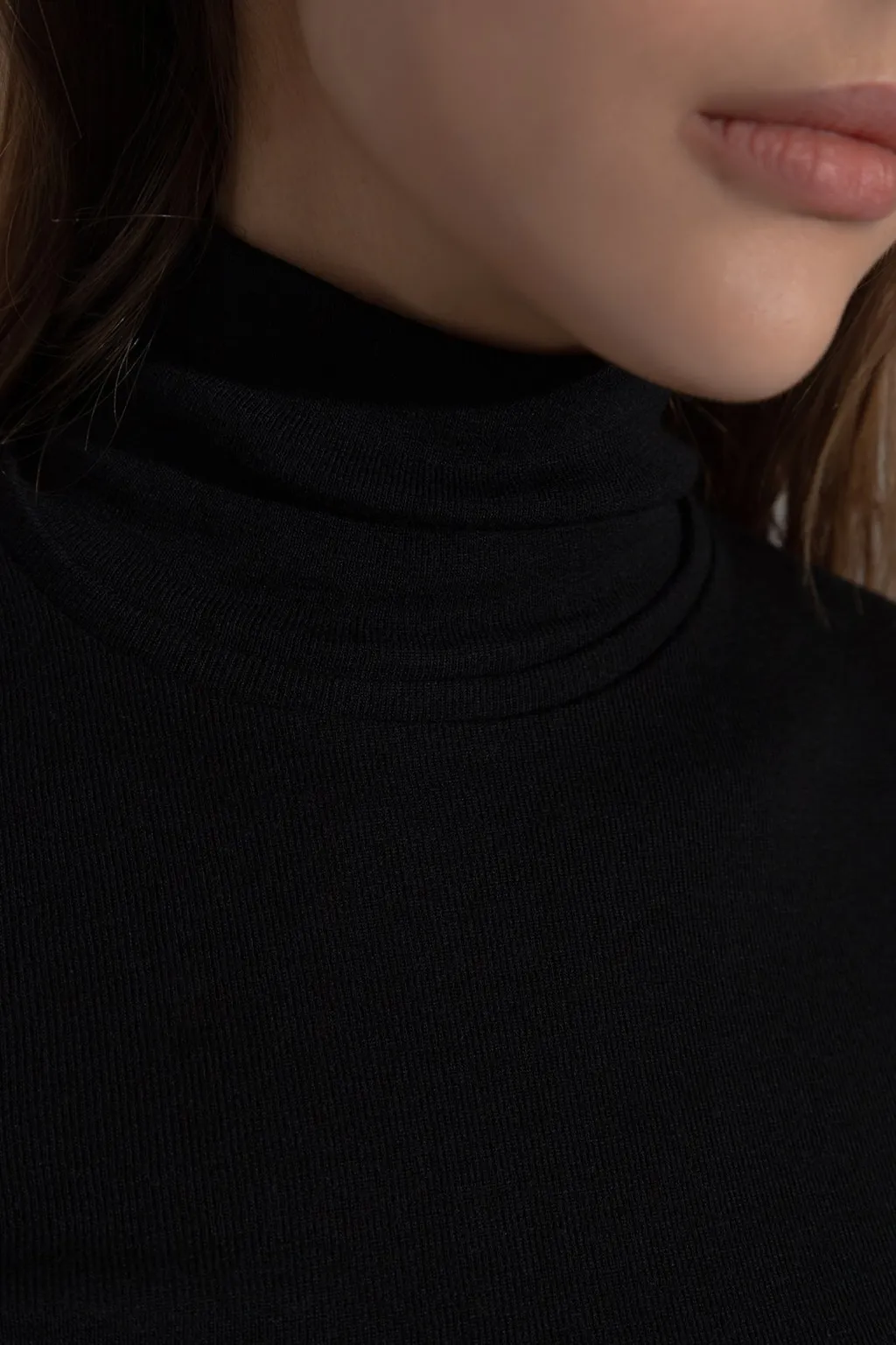 Jil Sander Roll Neck Knitted T-Shirt