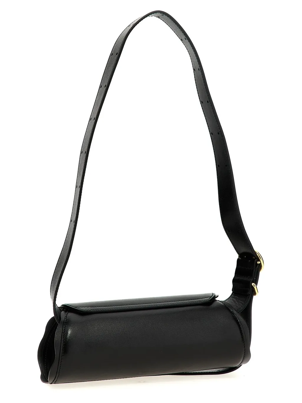 Jil Sander Cannolo Foldover Shoulder Bag