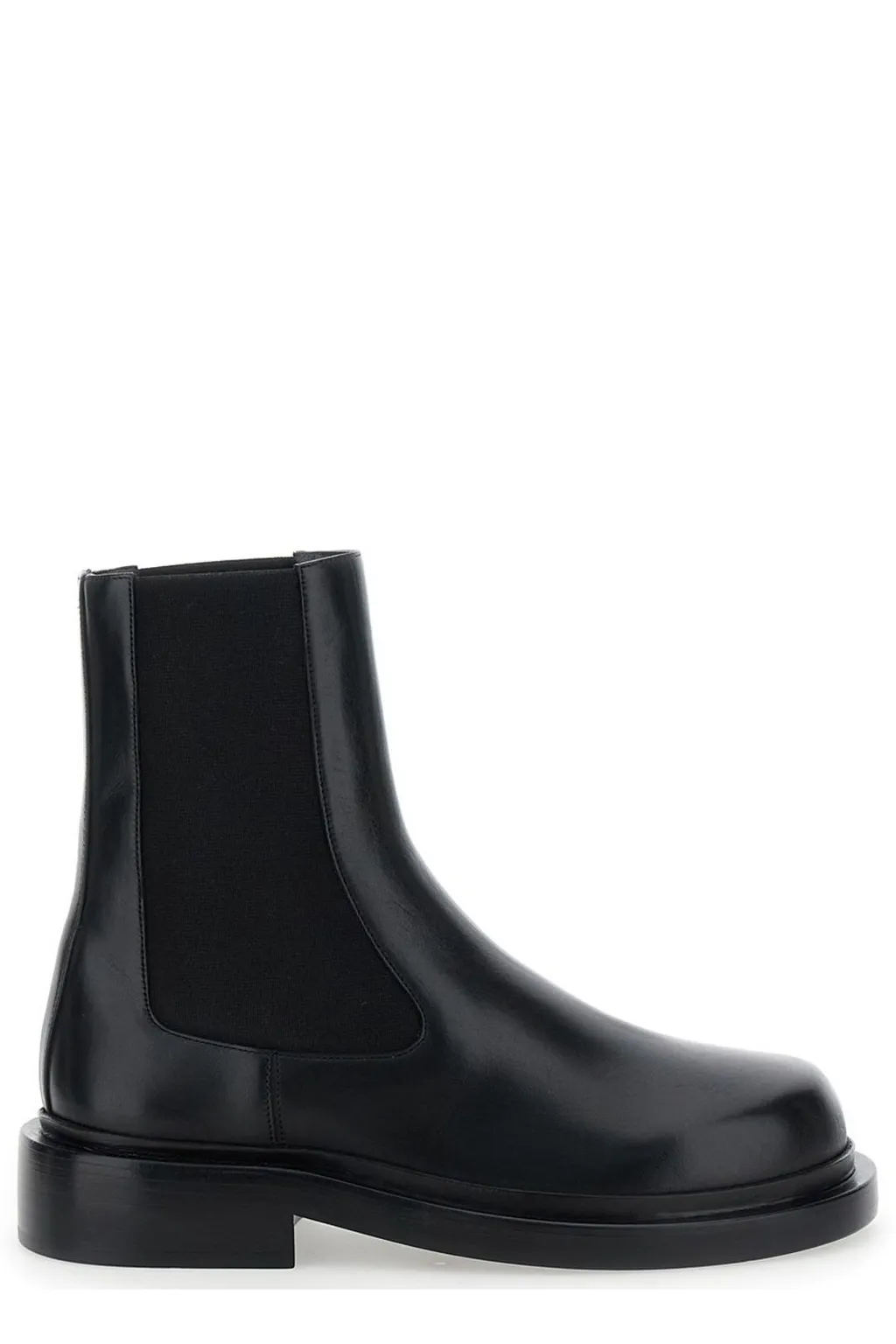 Jil Sander Round Toe Ankle Boots
