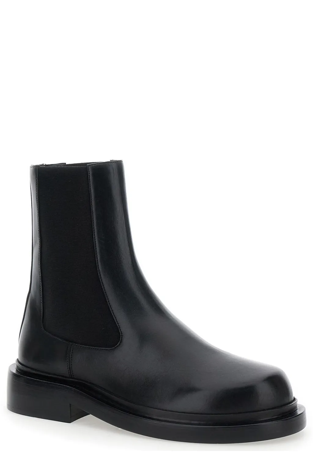 Jil Sander Round Toe Ankle Boots
