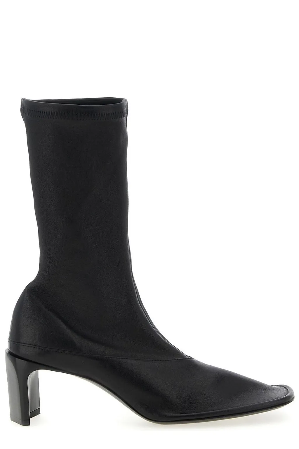 Jil Sander Square-Toe Ankle Boots