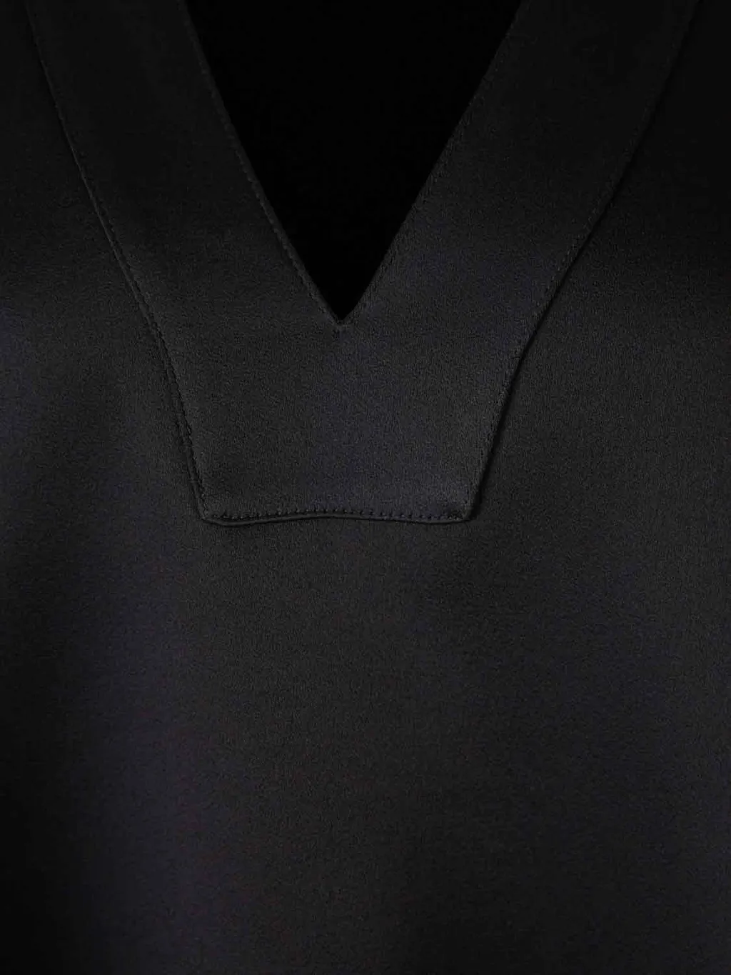 Jil Sander V-Neck Long-Sleeved Blouse