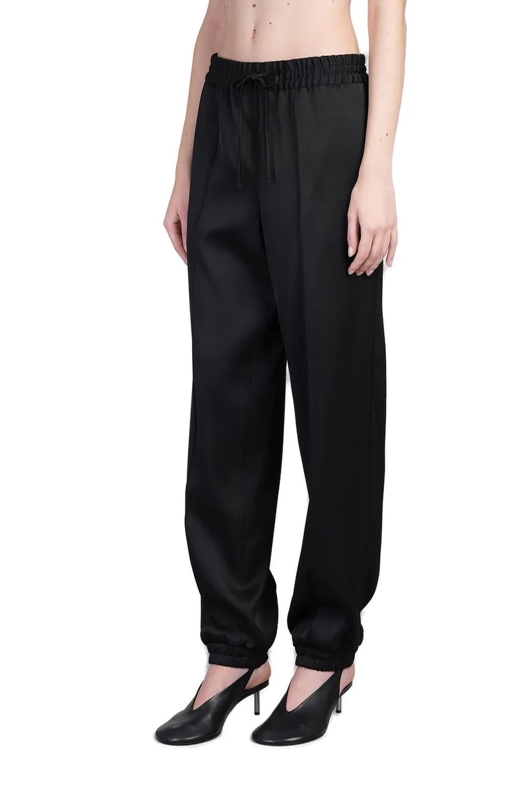 Jil Sander Twill Drawstring Trousers