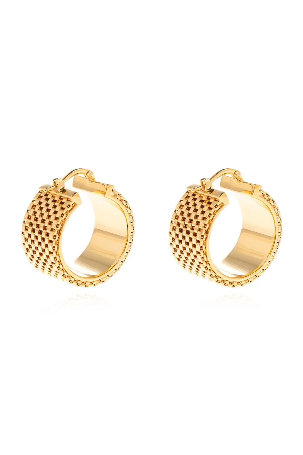 Jil Sander Logo-Engraved Earrings