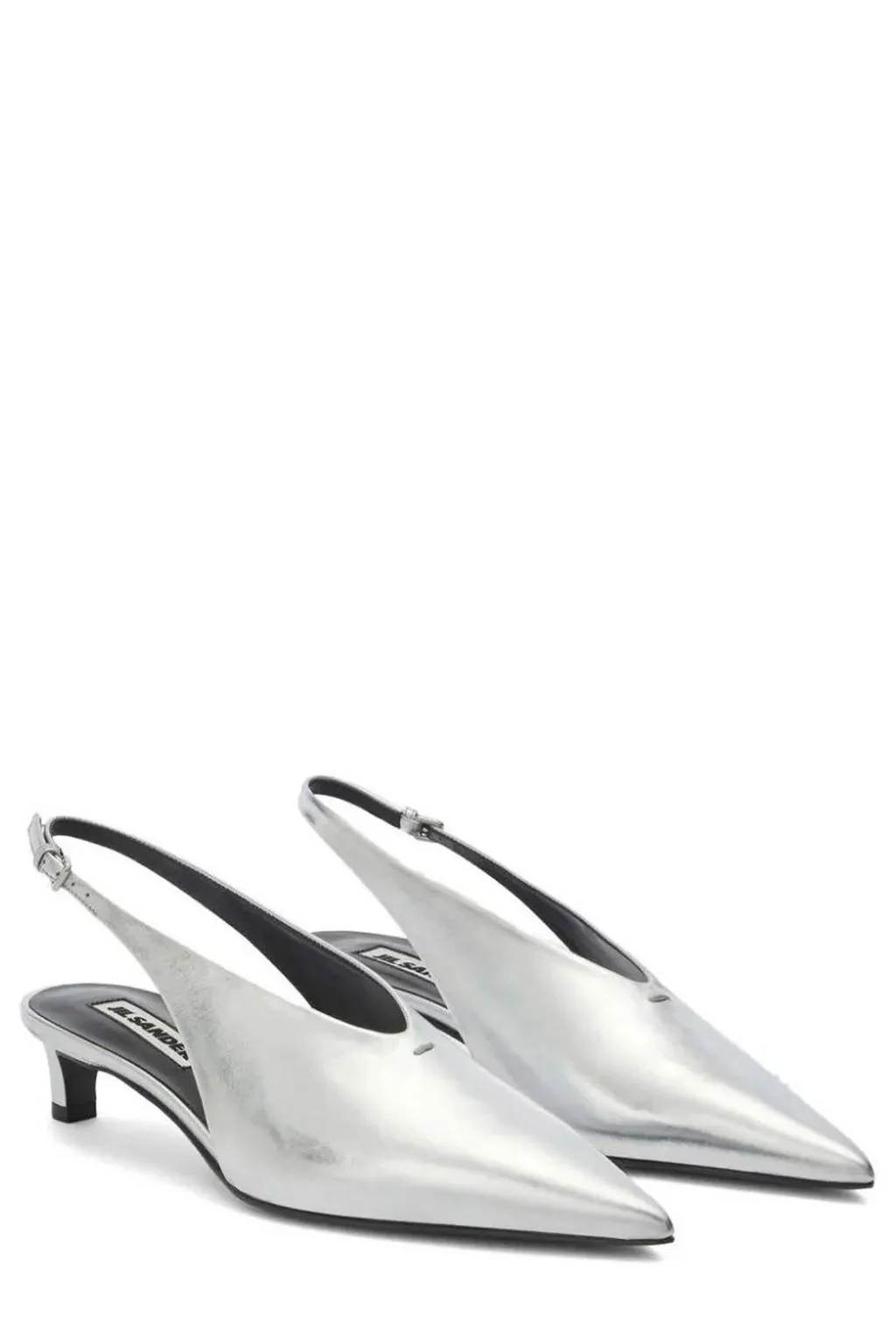 Jil Sander Pointed Toe Slingback Pumps
