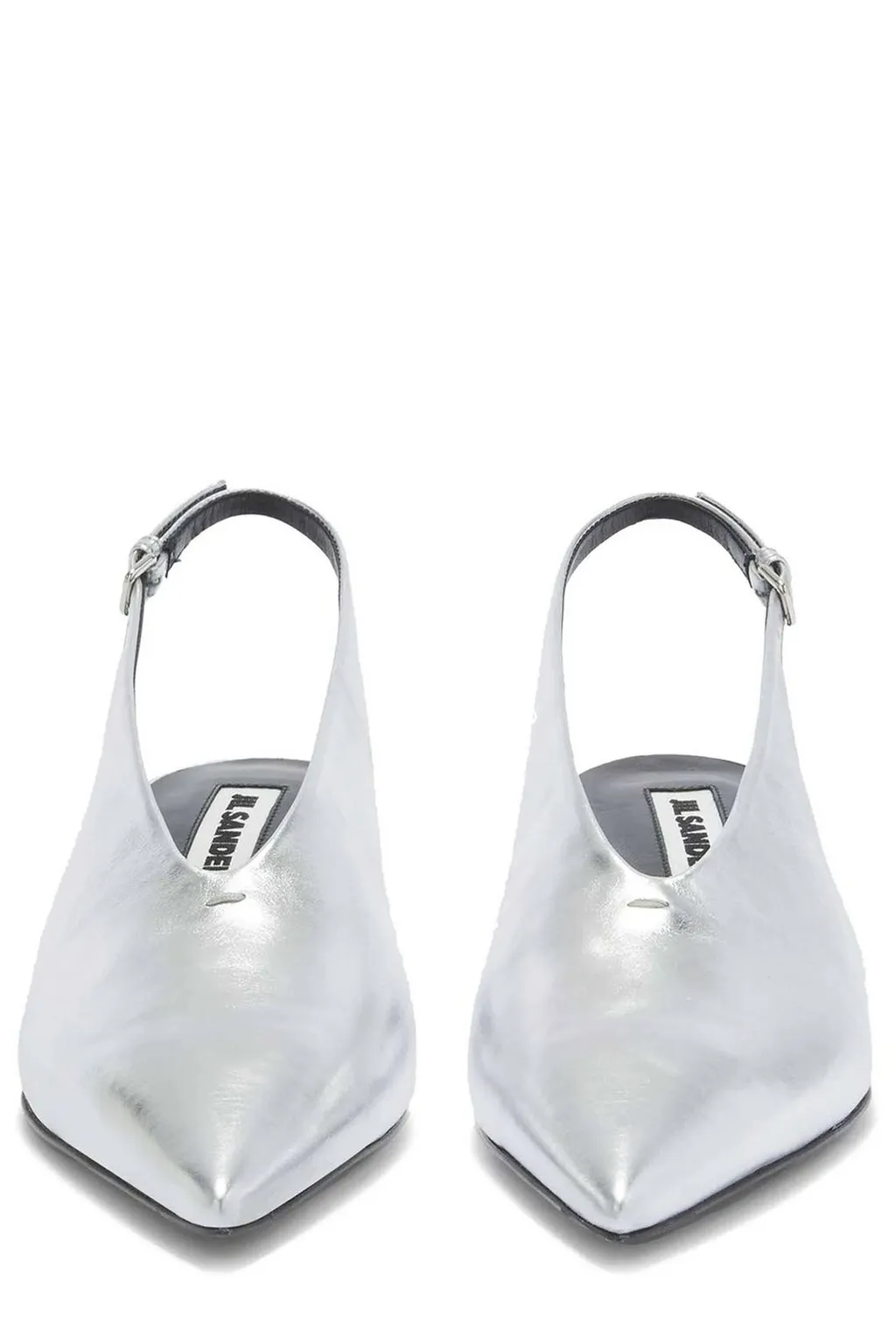 Jil Sander Pointed Toe Slingback Pumps