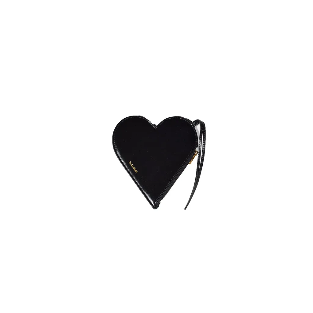 Jil Sander Heart Shaped Clutch Bag