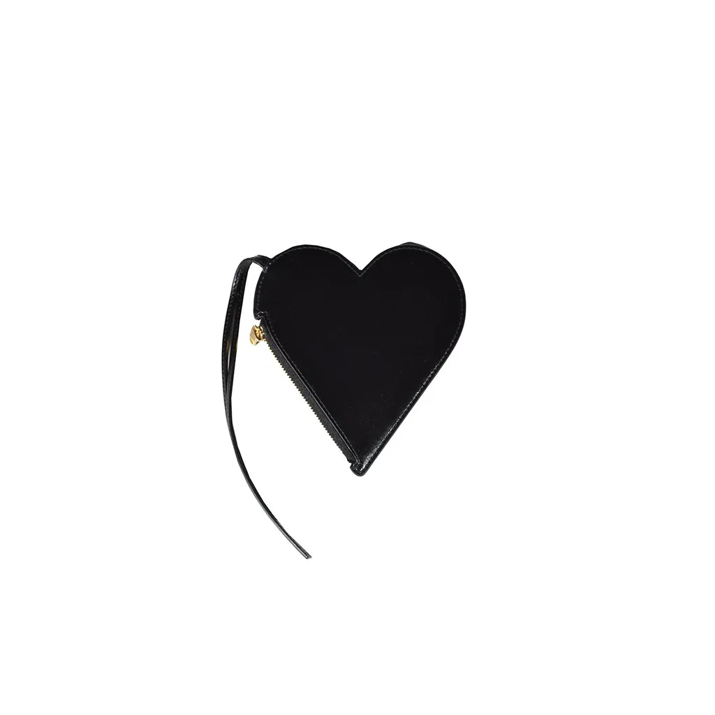Jil Sander Heart Shaped Clutch Bag