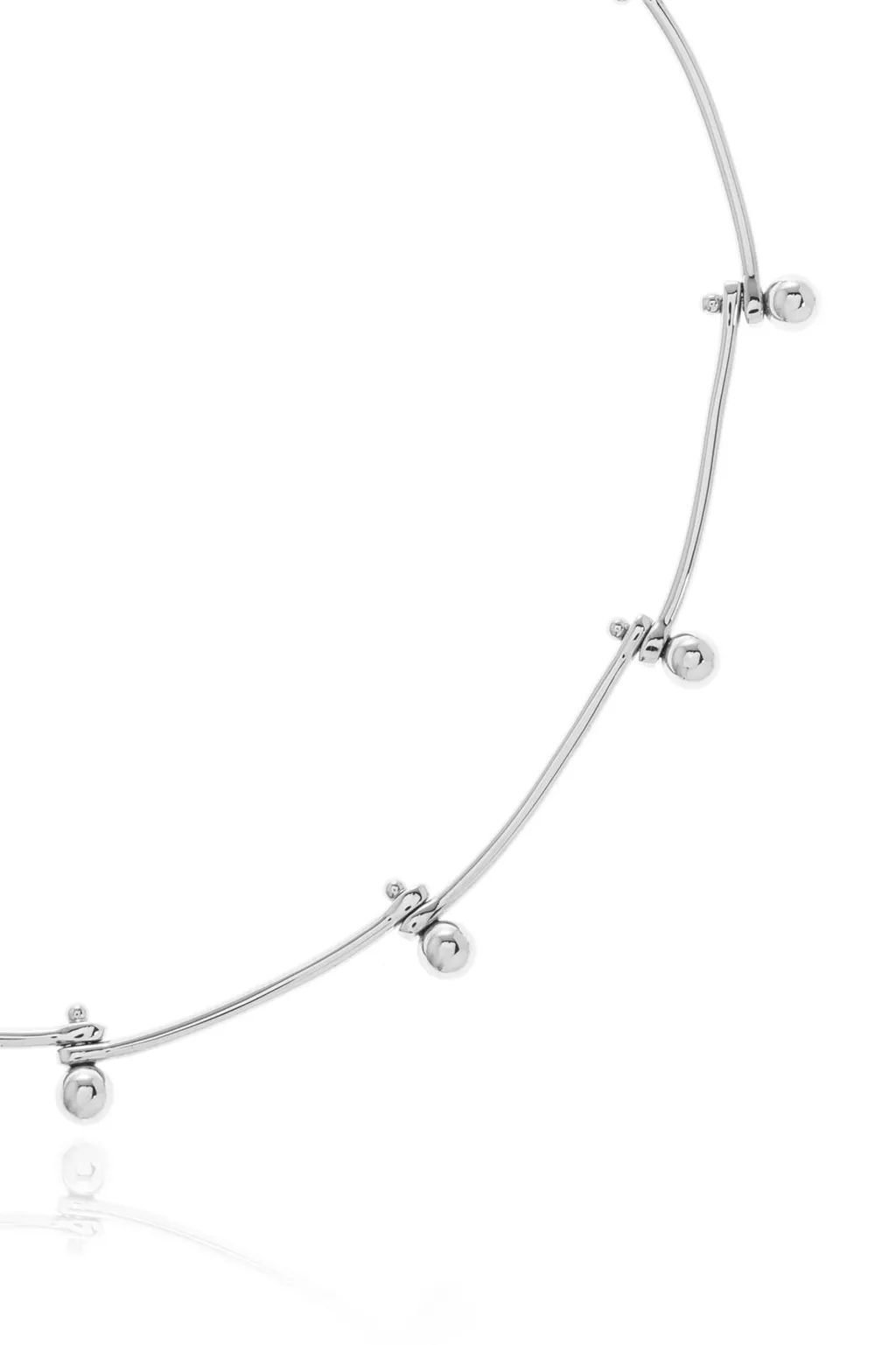 Jil Sander Logo Engraved Necklace