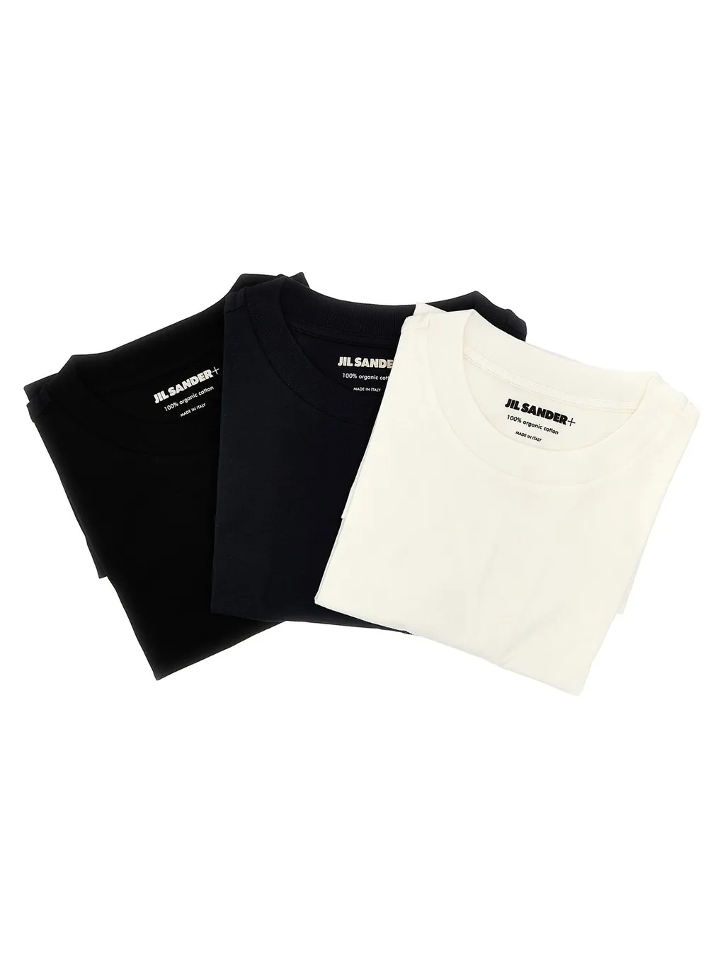 Jil Sander+ Logo Patch Crewneck 3 Pack T-Shirt