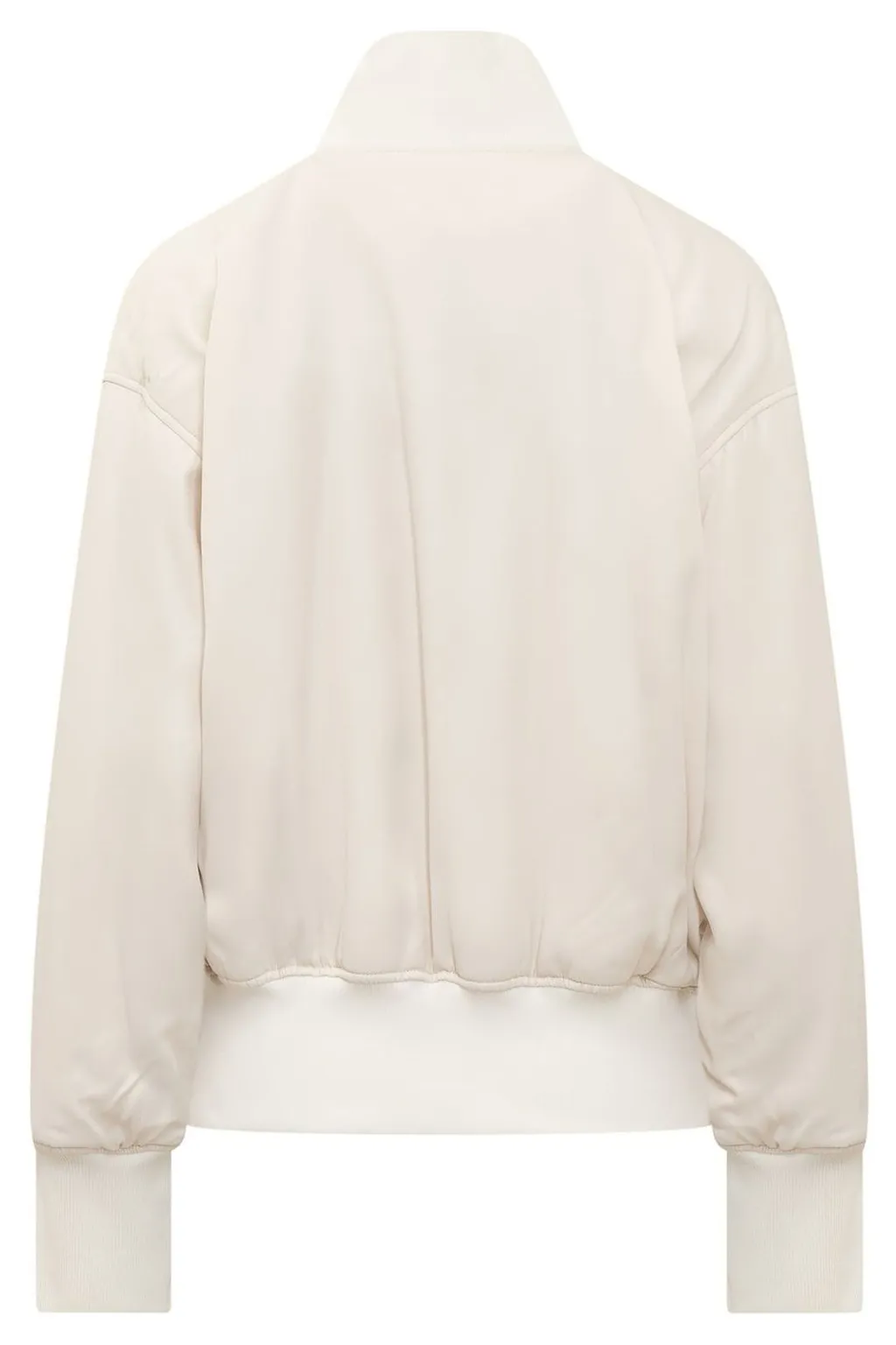 Jil Sander Logo Detailed Buttoned Bomber Jacket