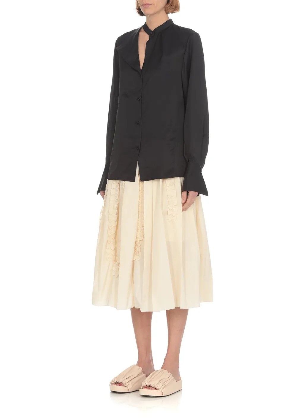 Jil Sander Buttoned Long-Sleeved Shirt