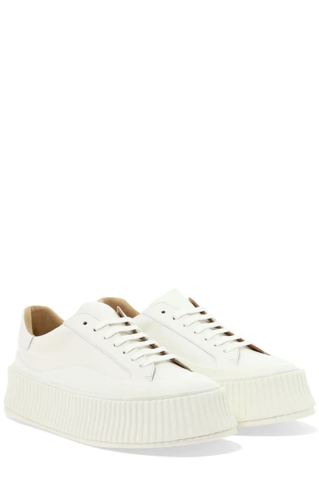 Jil Sander Lace-Up Chunky Sneakers