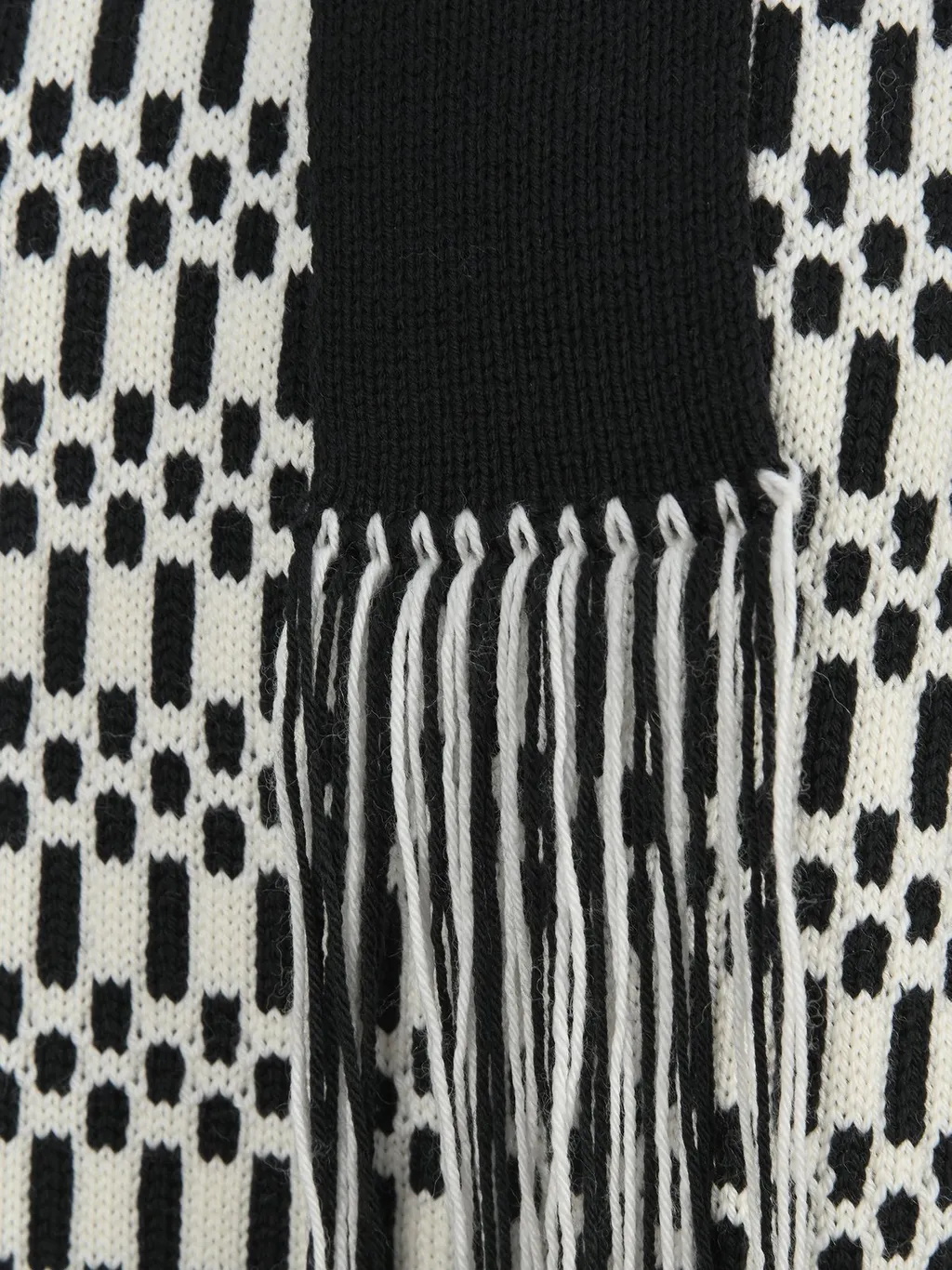 Jil Sander Scarf Embellished Knitted Jumper
