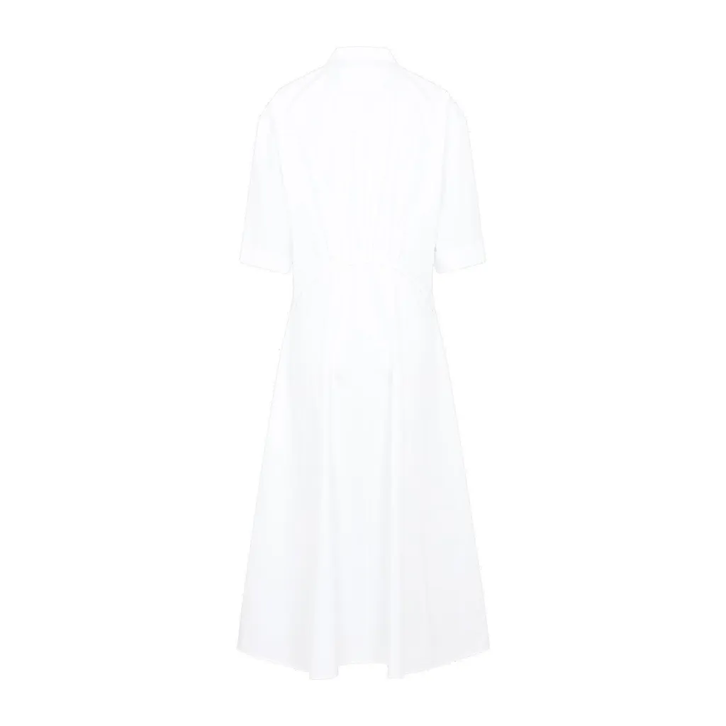 Jil Sander Asymmetric Hem A-Line Dress