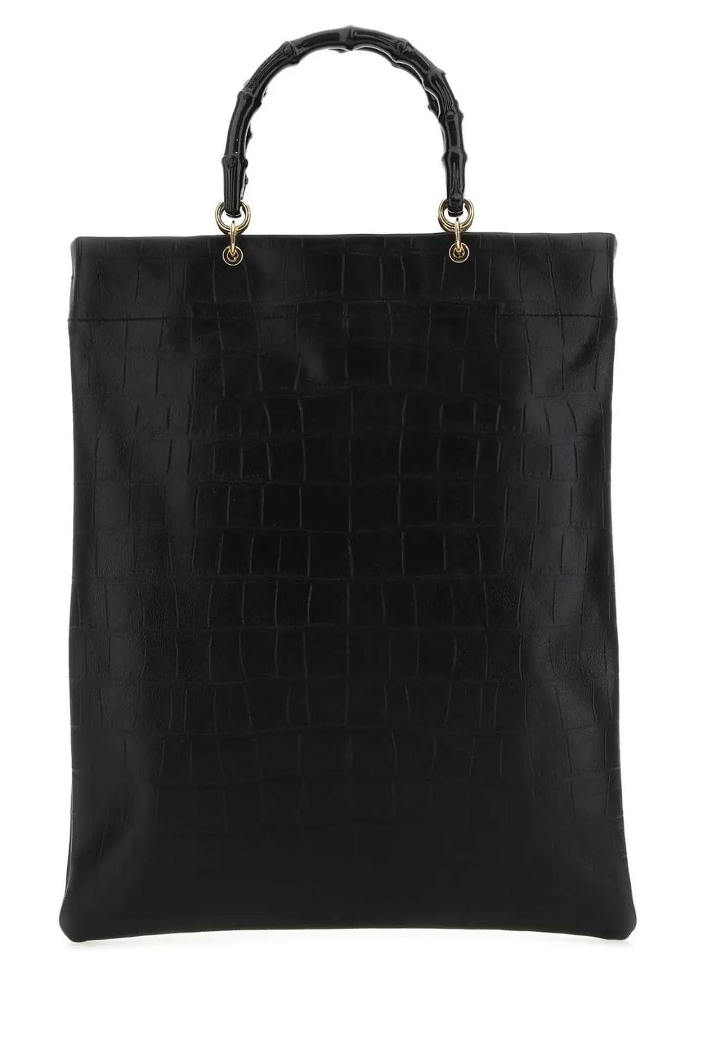 Jil Sander Embossed Top Handle Bag