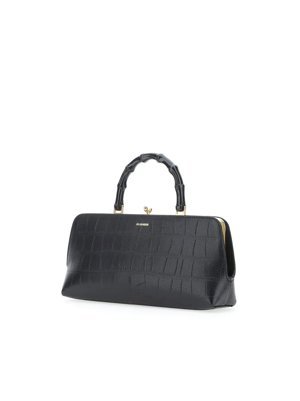 Jil Sander Goji Bamboo Small Top Handle Bag
