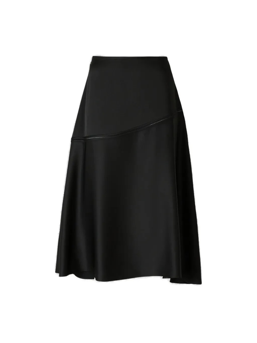 Jil Sander High-Waist Asymmetric Midi Skirt