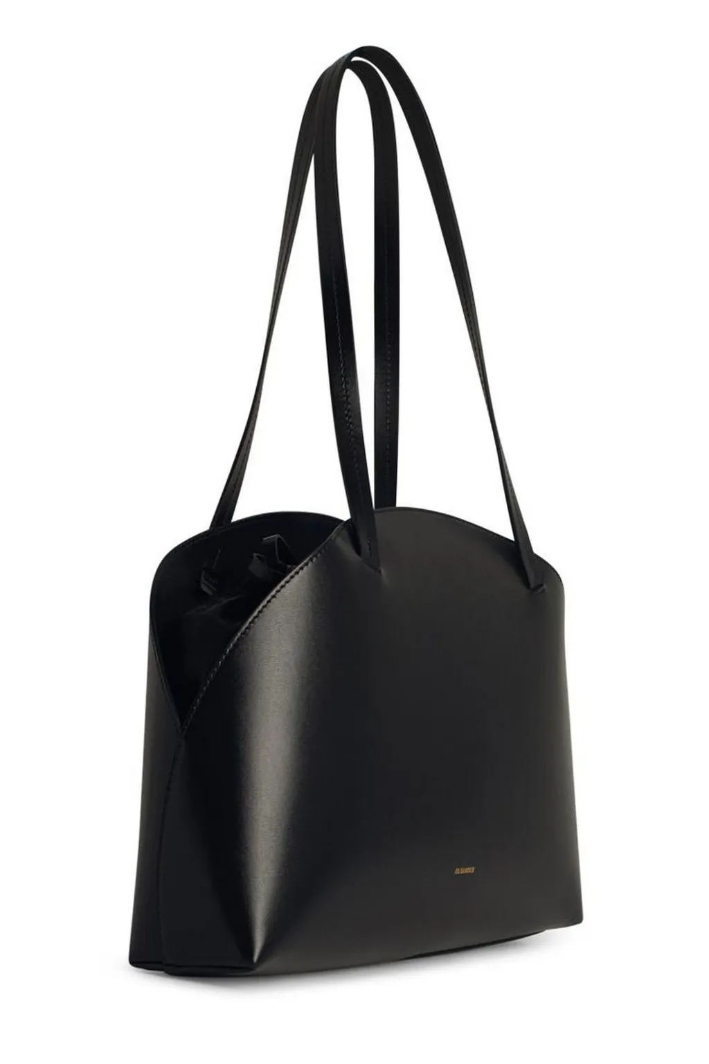 Jil Sander Logo Printed Tote Bag