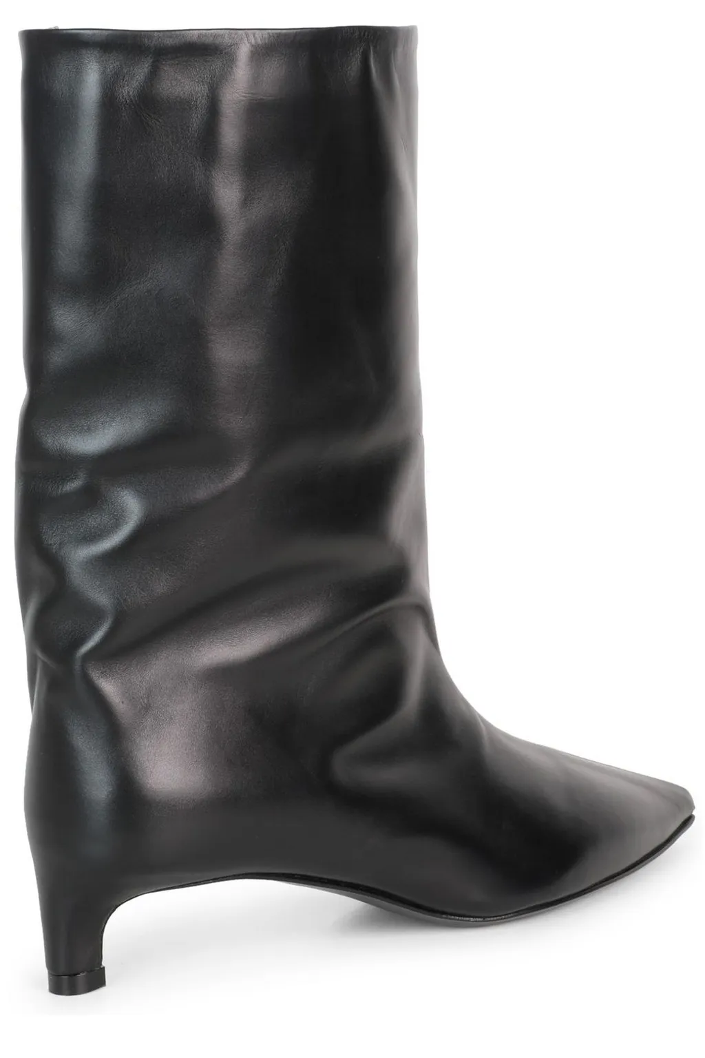 Jil Sander Pointed-Toe High Ankle Boots
