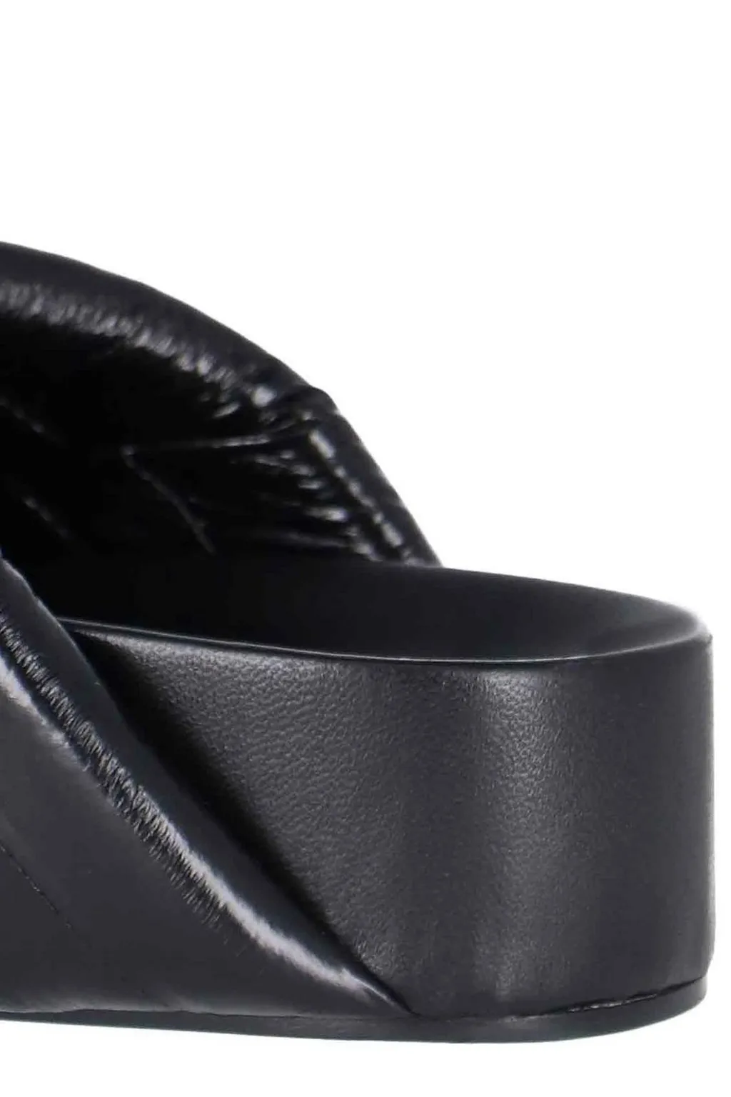 Jil Sander Cross-Over Open-Toe Sandals
