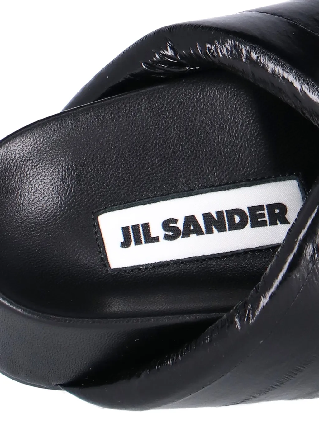 Jil Sander Cross-Over Open-Toe Sandals