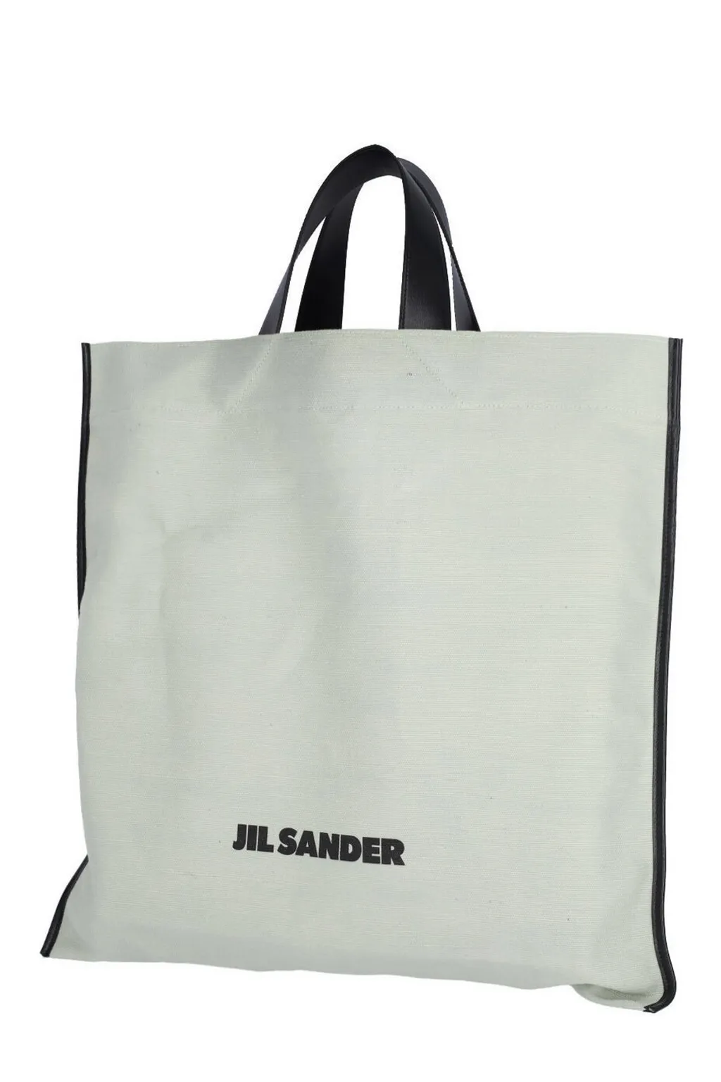 Jil Sander Logo Printed Tote Bag