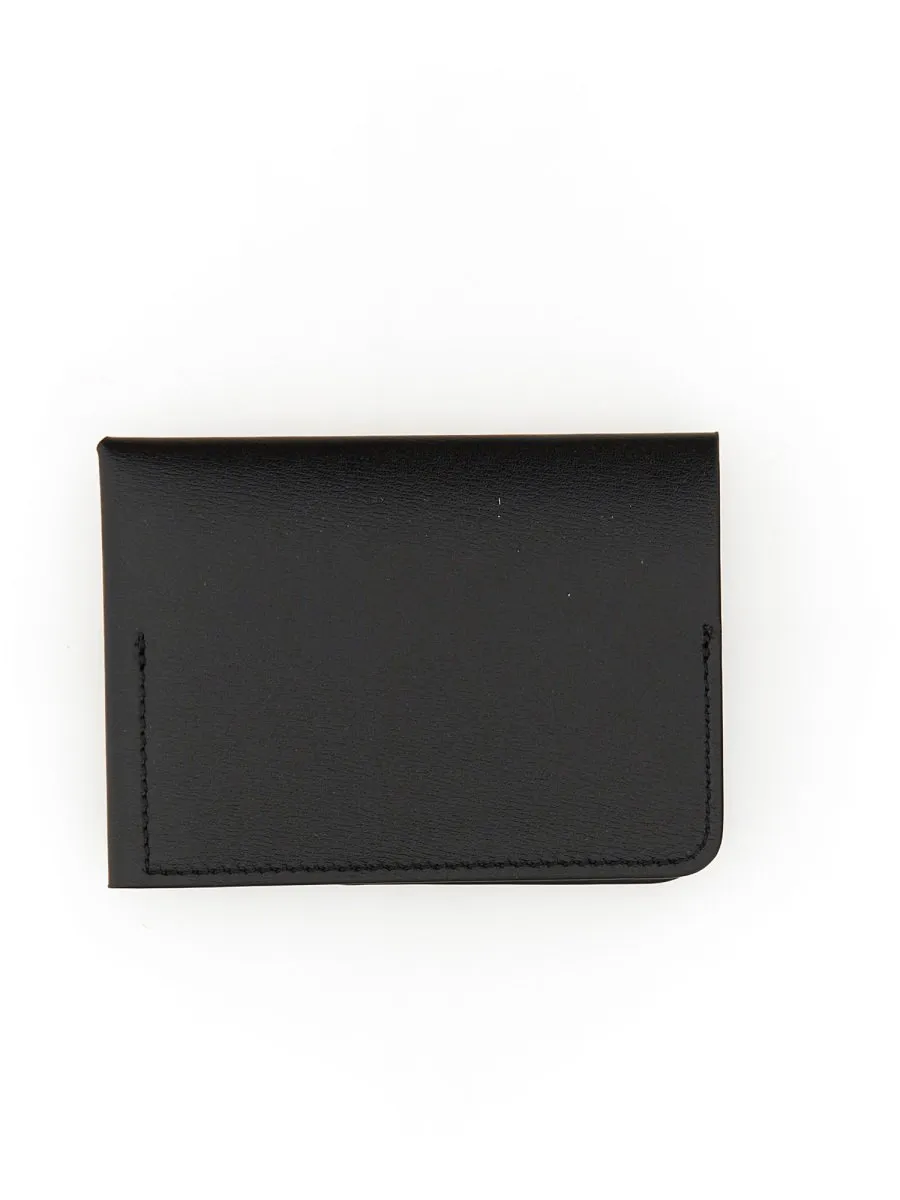 Jil Sander Logo Printed Bi-Fold Wallet