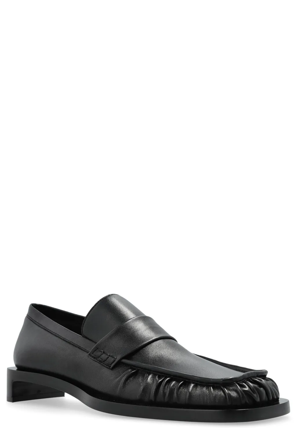 Jil Sander Square Toe Loafers