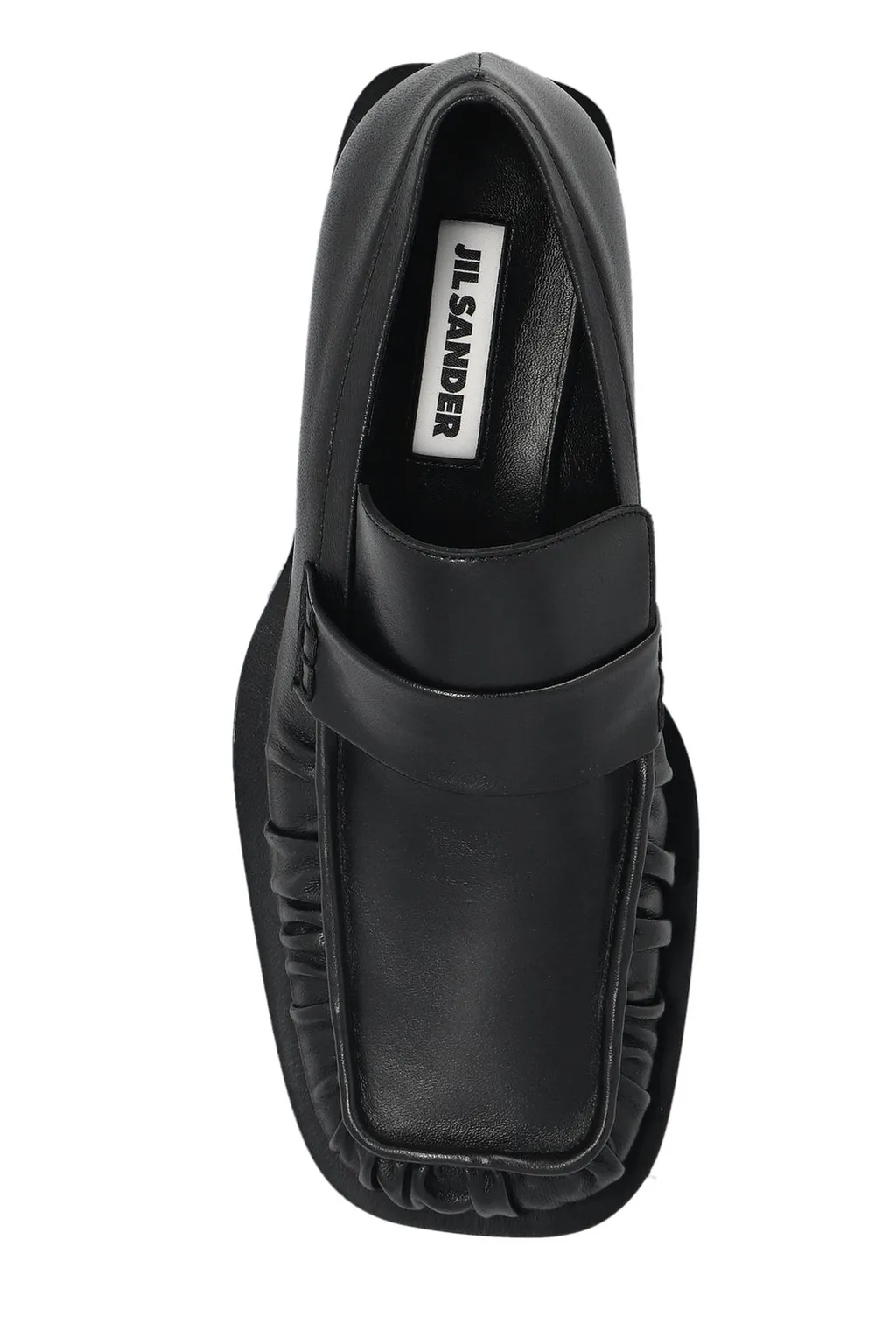Jil Sander Square Toe Loafers