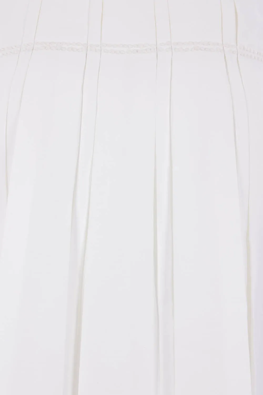 Jil Sander High Waist Pleated Midi Skirt