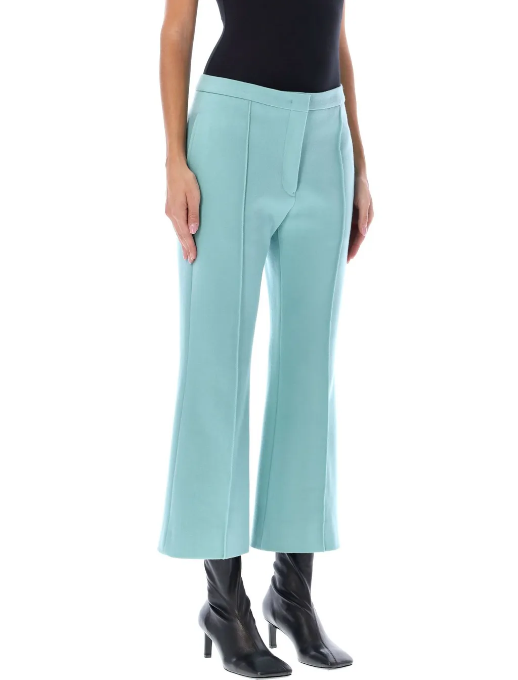 Jil Sander Flared Cropped Trousers