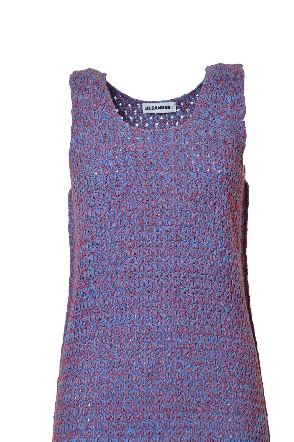 Jil Sander+ Open-Knitted Sleeveless Mini Dress