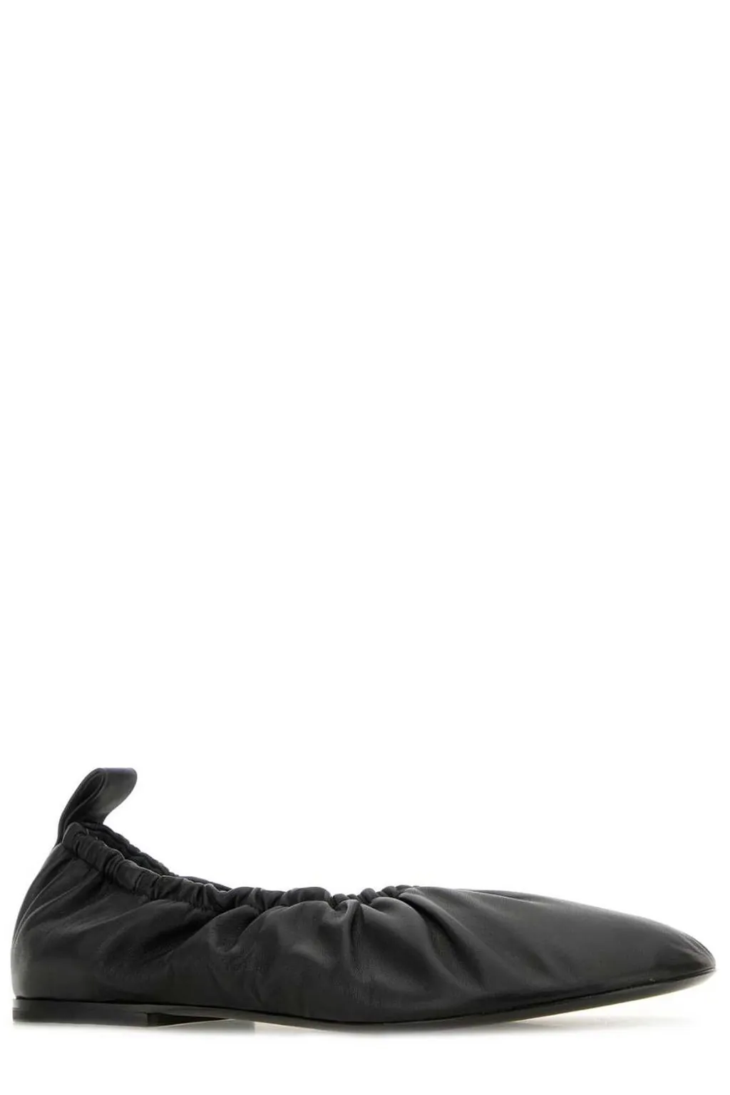 Jil Sander Gathered Detail Slip-On Flat Ballerinas