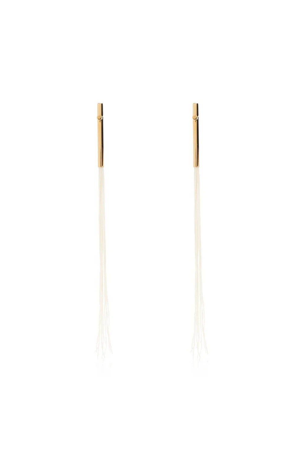 Jil Sander Tassel Embellished Earrings