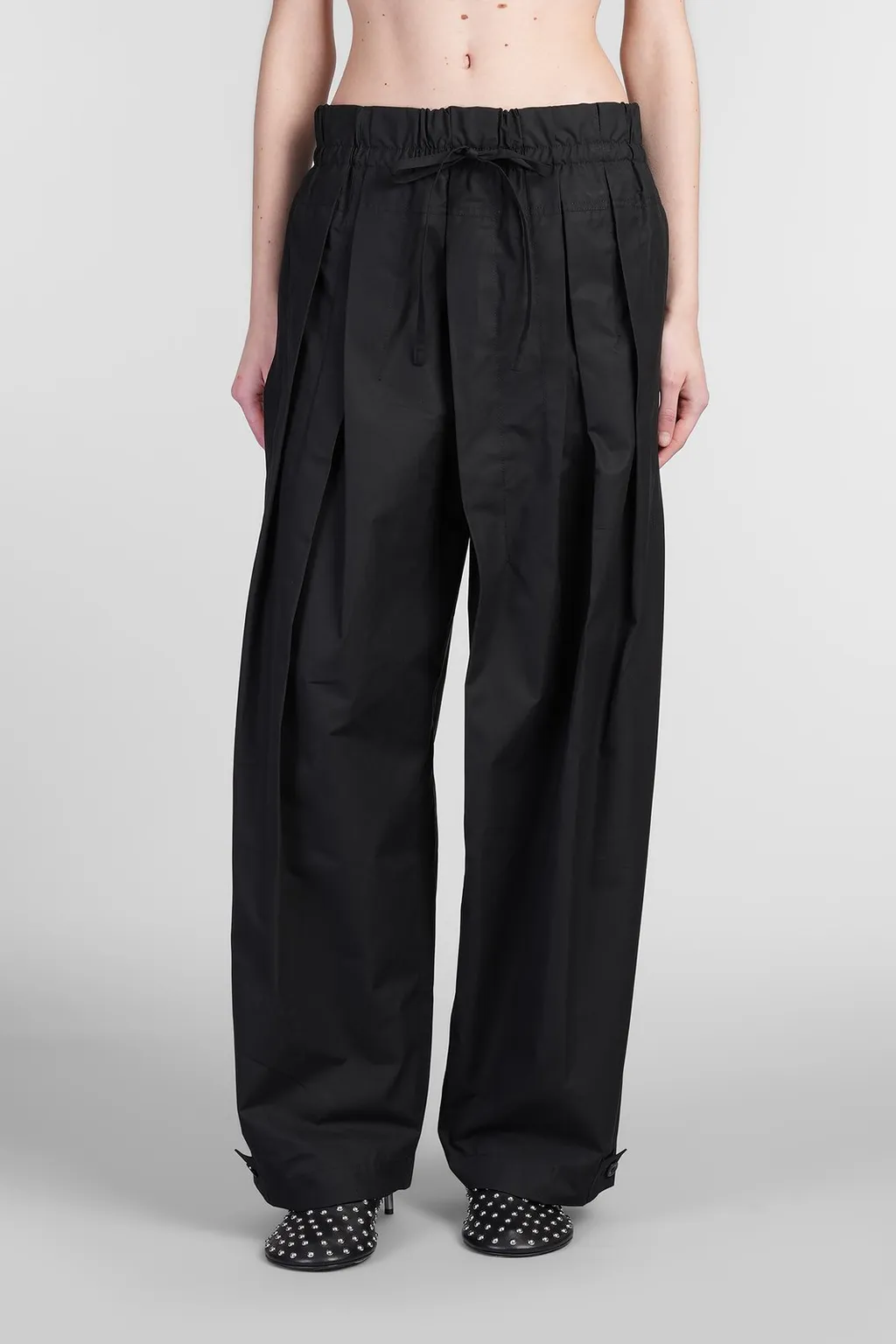 Jil Sander Elasticated Waistband Pleated Trousers