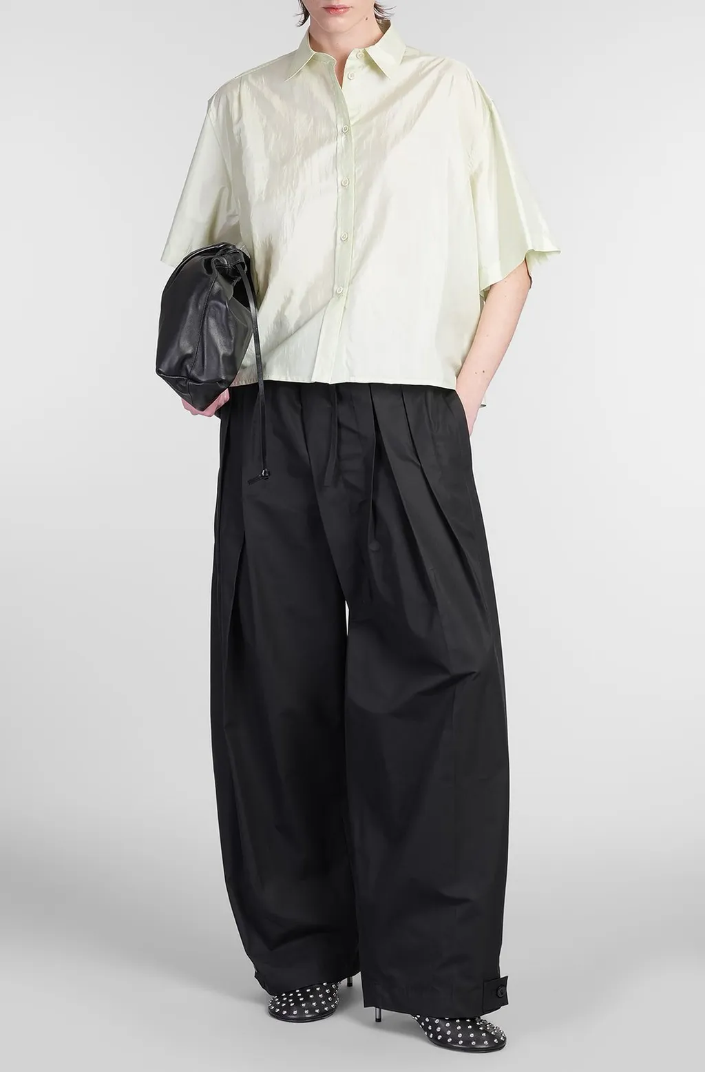 Jil Sander Elasticated Waistband Pleated Trousers