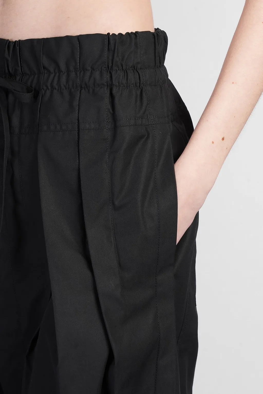 Jil Sander Elasticated Waistband Pleated Trousers
