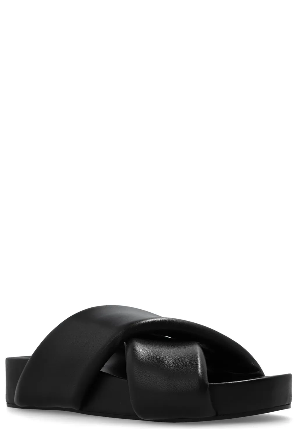 Jil Sander Cross-Over Open-Toe Sandals