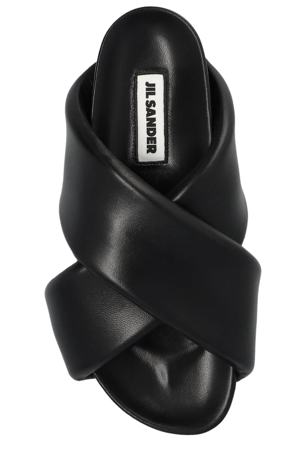 Jil Sander Cross-Over Open-Toe Sandals