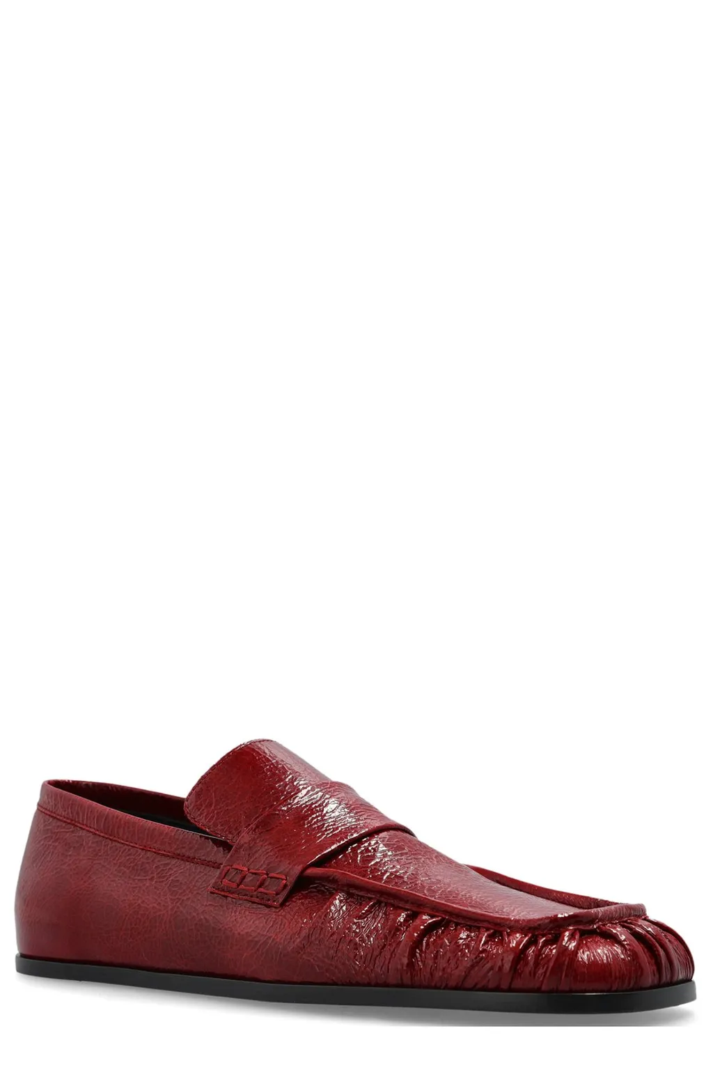 Jil Sander Wrinkled Loafers