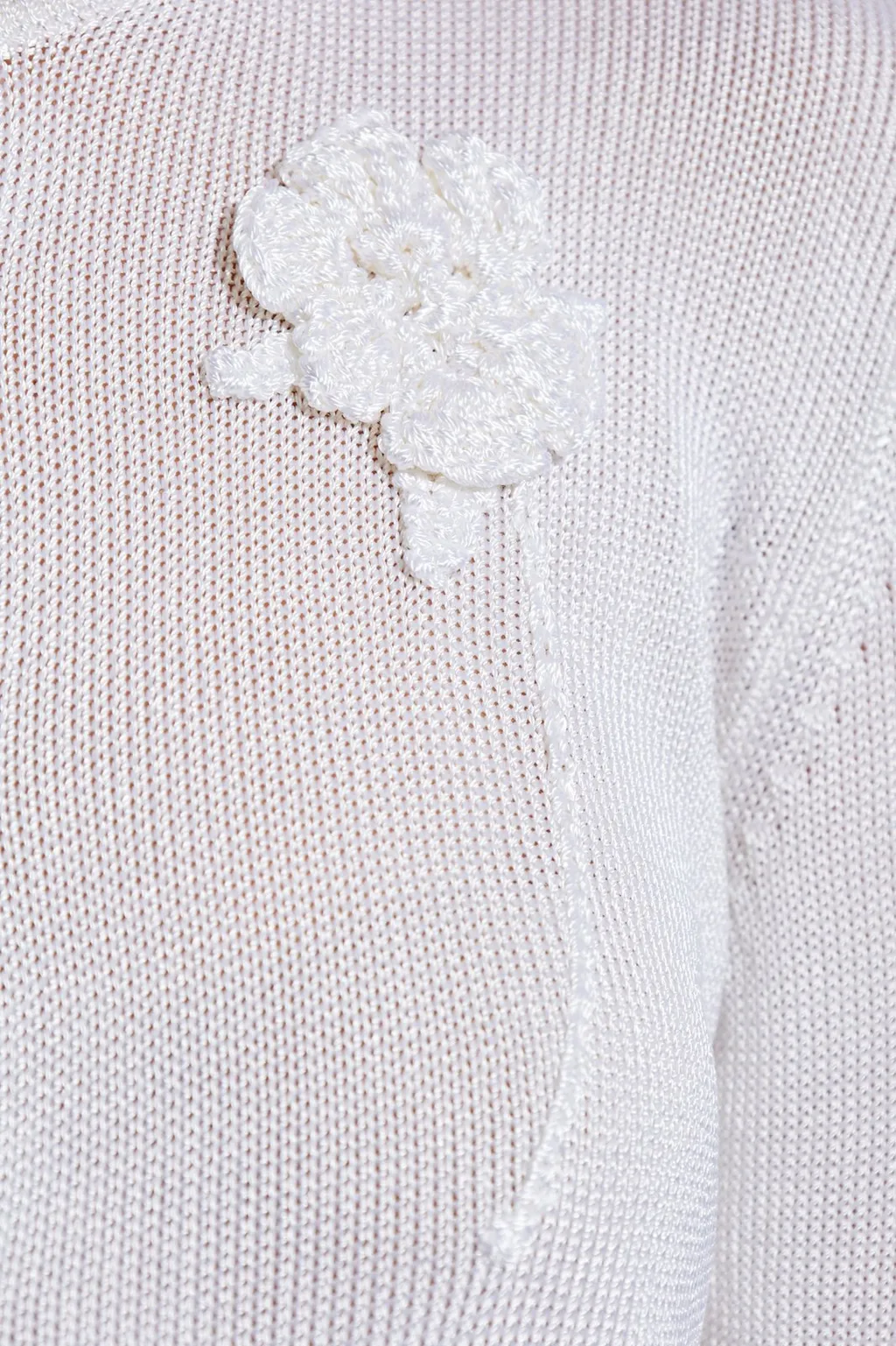 Jil Sander Floral Knit Cardigan