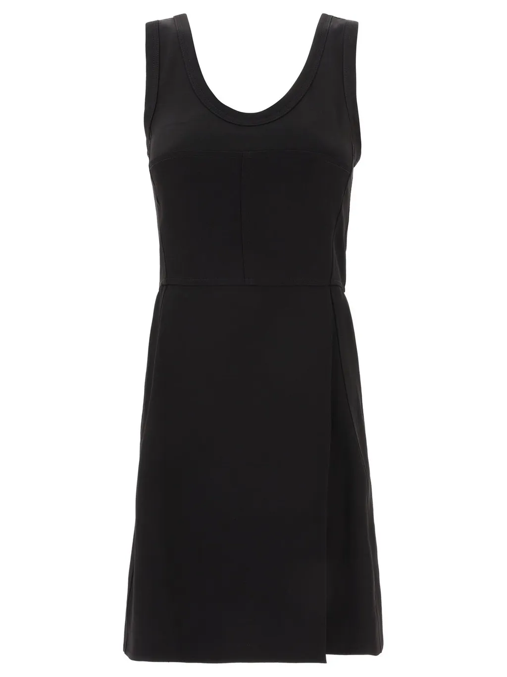 Jil Sander Sleeveless A-Line Zipped Mini Dress
